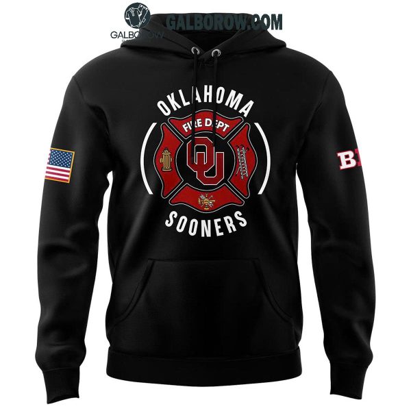 Oklahoma Sooners Honoring 2024 Firefighter Appreciation Night Hoodie T-Shirt