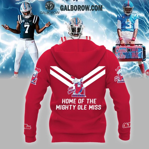 Ole Miss Rebels Football Home Of The Mighty Ole Miss 2024 Hoodie T-Shirt