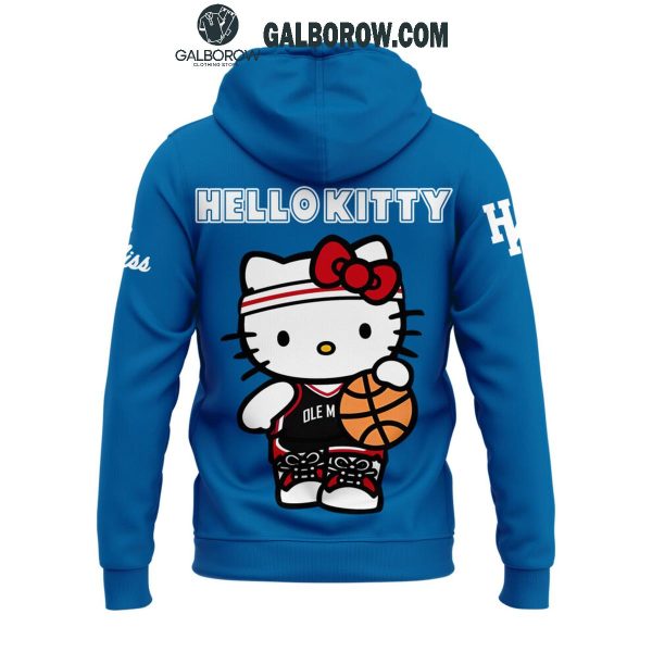 Ole Miss Rebels Hello Kitty Celebration 50 Years Basketball Hoodie T-Shirt