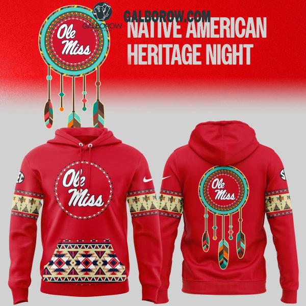 Ole Miss Rebels Native American Heritage Let’s Honor 2024 Hoodie T-Shirt