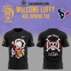 One Piece Night Welcome Luffy Detroit Lions Hoodie T Shirt