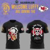 One Piece Night Welcome Luffy Houston Texans Hoodie T Shirt