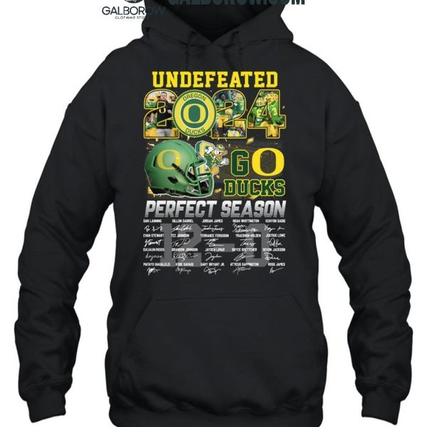 Oregon Ducks 2024 Perfect Season Go Ducks Undefeated T Shirt