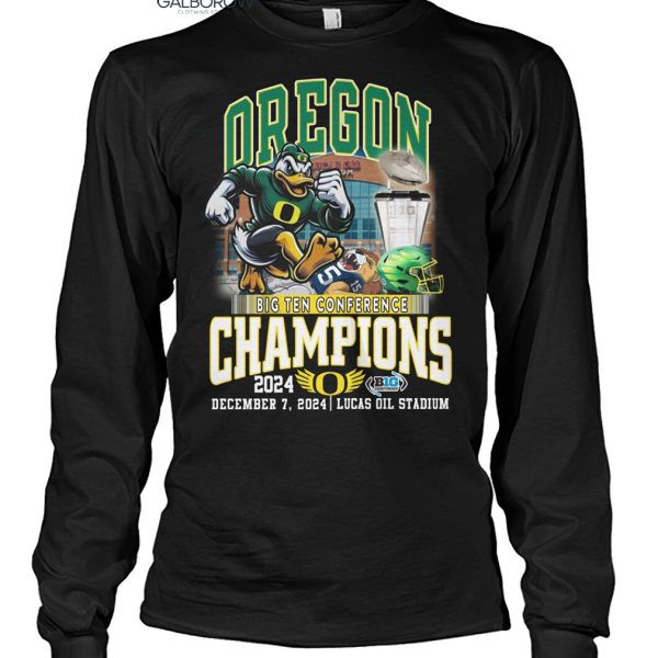 Oregon Ducks Big 10 Conference Champions In Lucas Oil Stadium 2024 T Shirt2B4 Z1eXP.jpg