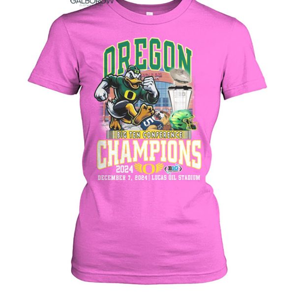 Oregon Ducks Big 10 Conference Champions In Lucas Oil Stadium 2024 T Shirt2B5 aKOE2.jpg