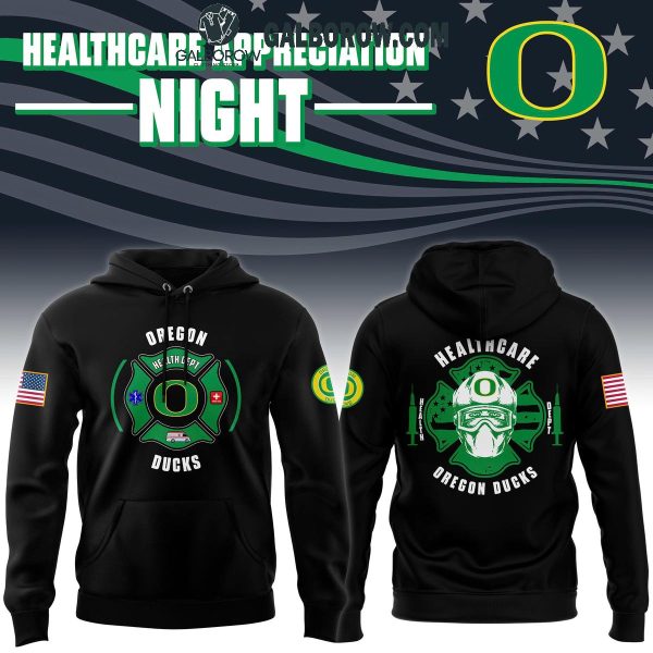 Oregon Ducks Celebration Of 2024 Healthcare Appreciation Night Hoodie T-Shirt