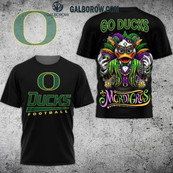 Oregon Ducks Go Bucks Mordigras 2025 Hoodie T-Shirt