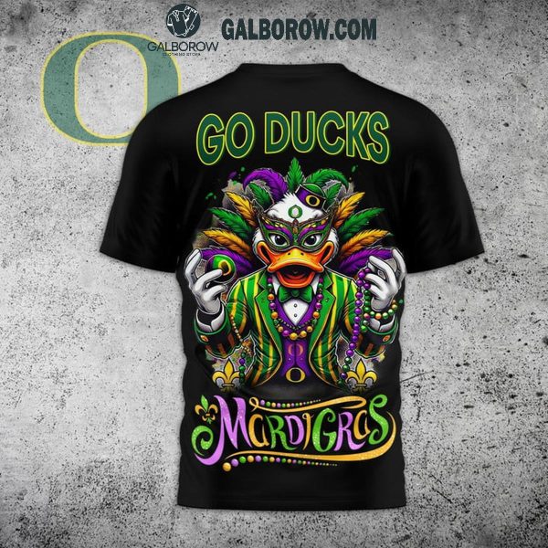 Oregon Ducks Go Bucks Mordigras 2025 Hoodie T-Shirt