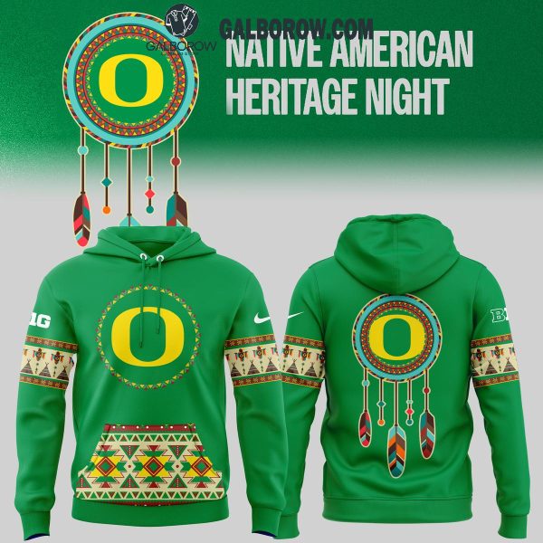 Oregon Ducks Native American Heritage Let’s Honor 2024 Hoodie T-Shirt