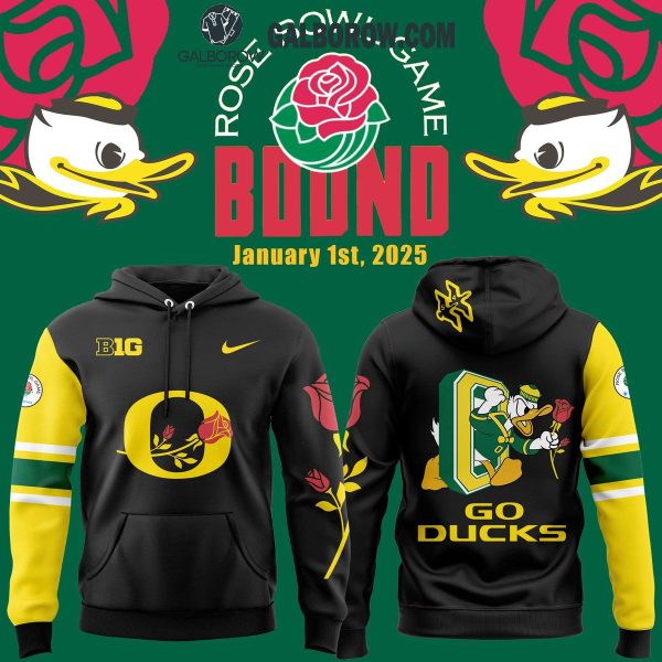 Oregon Ducks Rose Bowl Game 2024 Donald Duck Ready Hoodie T-Shirt