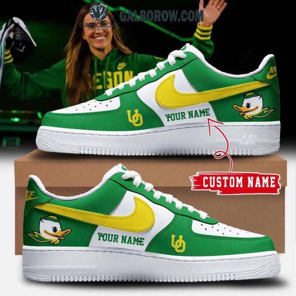 Oregon Ducks Women’s Basketball 2024 Personalized Air Force 1 Shoes