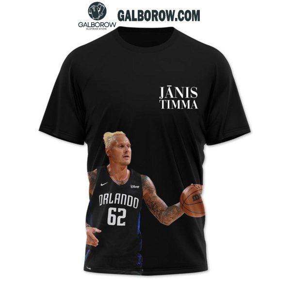 Orlando Magic Janis Timma Your Spirit Plays On 2024 Hoodie T-Shirt