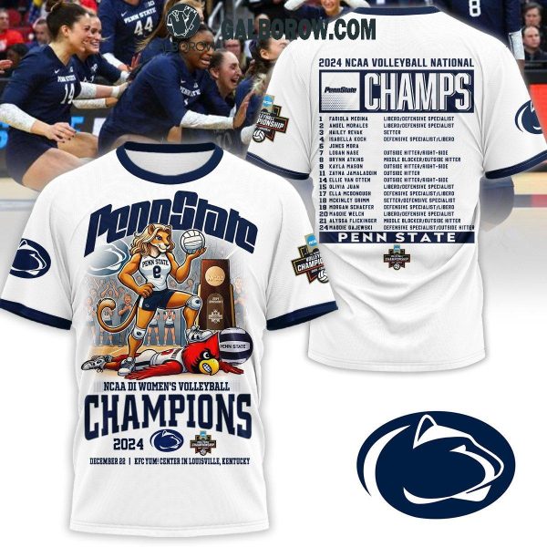 Penn State 2024 NCAA Volleyball Champions Hoodie T Shirt