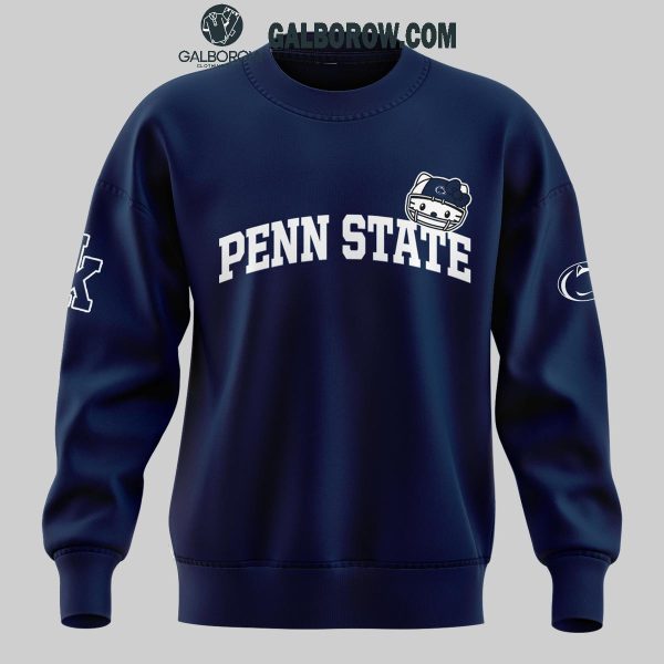 Penn State Nittany Lions 2024 Hello Kitty 50 Season’s Greeting Hoodie T-Shirt