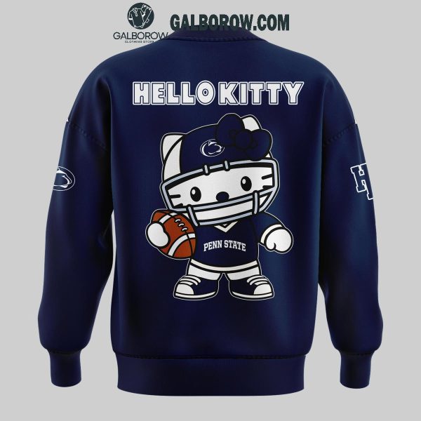 Penn State Nittany Lions 2024 Hello Kitty 50 Season’s Greeting Hoodie T-Shirt