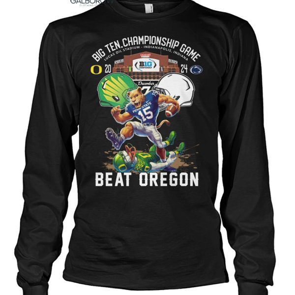 Penn State Nittany Lions Big 10 Conference Champions Beat Oregon 2024 T Shirt2B3 a0HMn.jpg