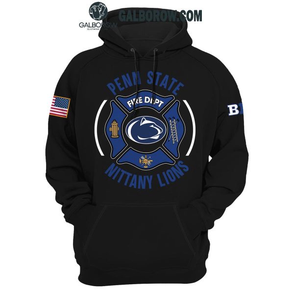 Penn State Nittany Lions National 2024 Firefighter Appreciation Night Hoodie T-Shirt