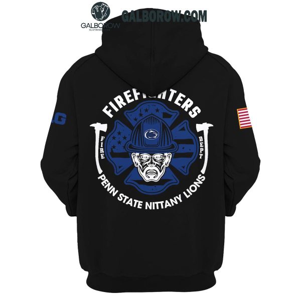 Penn State Nittany Lions National 2024 Firefighter Appreciation Night Hoodie T-Shirt