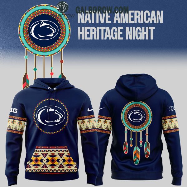 Penn State Nittany Lions Native American Heritage Let’s Honor 2024 Hoodie T-Shirt