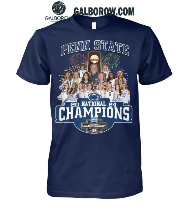 Penn State Women’s Volleyball National Champions 2024 T Shirt