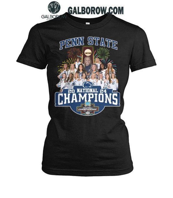 Penn State Women’s Volleyball National Champions 2024 T Shirt