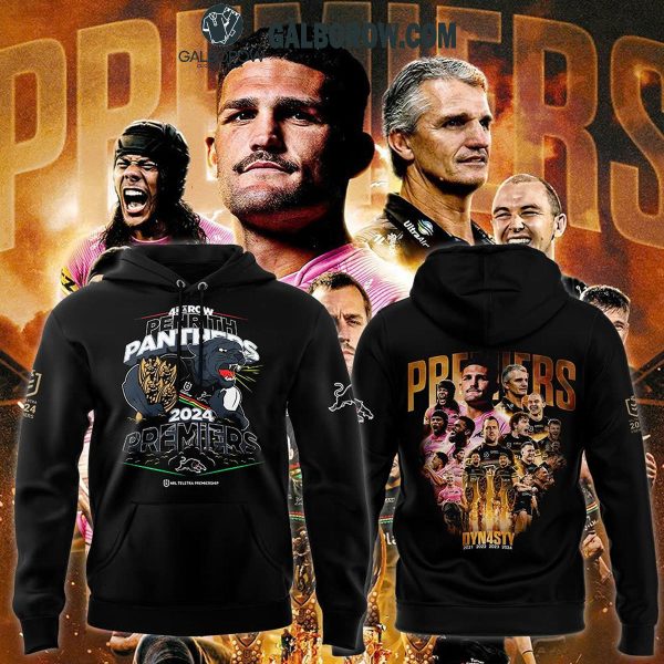 Penrith Panthers Dynasty Champs Celebration 2024-2025 Season Hoodie T-Shirt