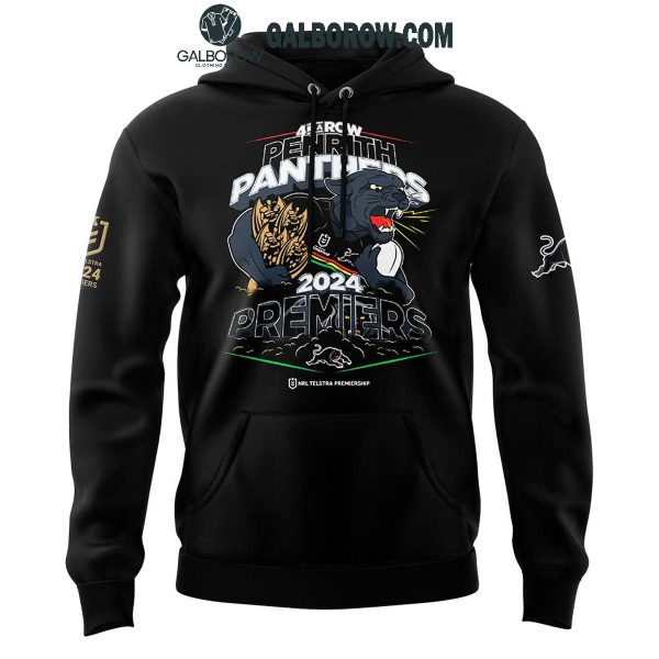 Penrith Panthers Dynasty Champs Celebration 2024-2025 Season Hoodie T-Shirt