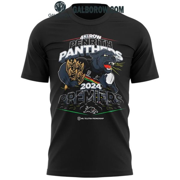 Penrith Panthers Dynasty Champs Celebration 2024-2025 Season Hoodie T-Shirt