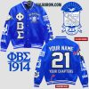 Omega Psi Phi Fraternity Inc. 1911 In My DNA Personalized Baseball Jacket