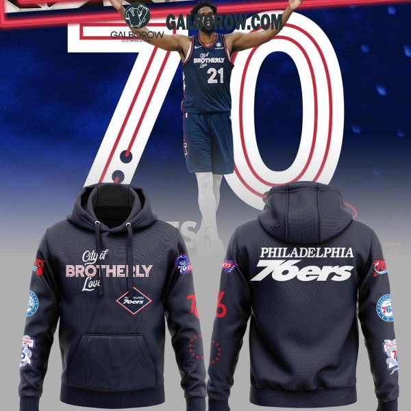 Philadelphia 76ers City Of Brotherly Love 2024 Hoodie T-Shirt