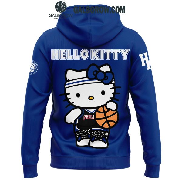 Philadelphia 76ers Hello Kitty Celebration 50 Years Basketball Hoodie T-Shirt