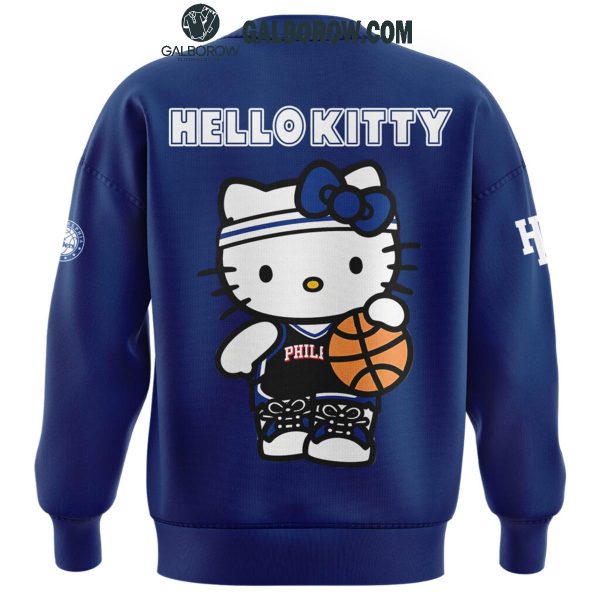 Philadelphia 76ers Hello Kitty Celebration 50 Years Basketball Hoodie T-Shirt