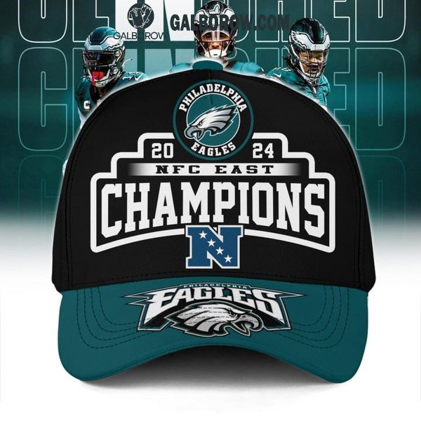 Philadelphia Eagles 2024 NFC East Champions Fly Eagles Celebrate Cap