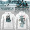 Oregon Ducks Celebrating 2025 Football Rose Bowl Game Hoodie T-Shirt White