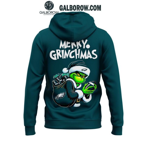 Philadelphia Eagles 2024 The Grinch Stole Your Touchdown Hoodie T-Shirt