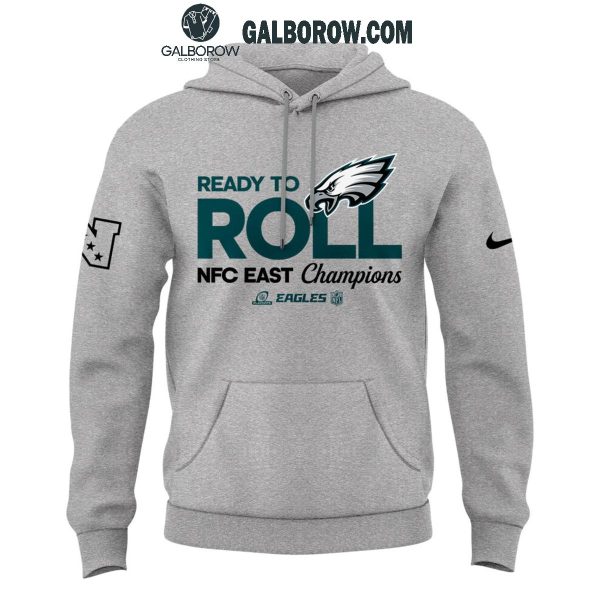 Philadelphia Eagles NFC EAST CHAMPIONS 2024 Hoodie T-Shirt Gray Version