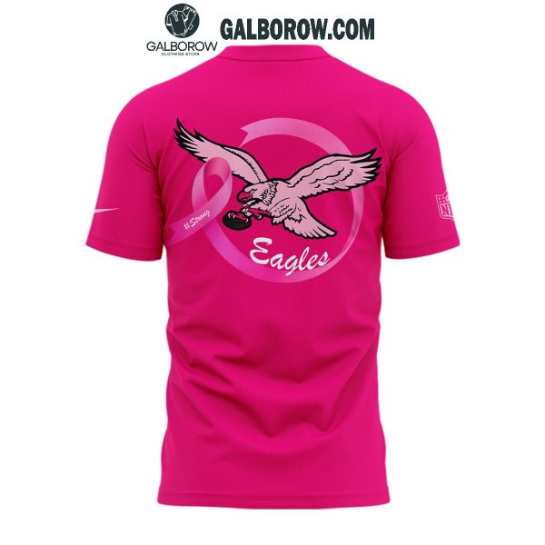 Philadelphia Eagles We Wear Pink In Every Month To Fight Cancer Hoodie T-Shirt