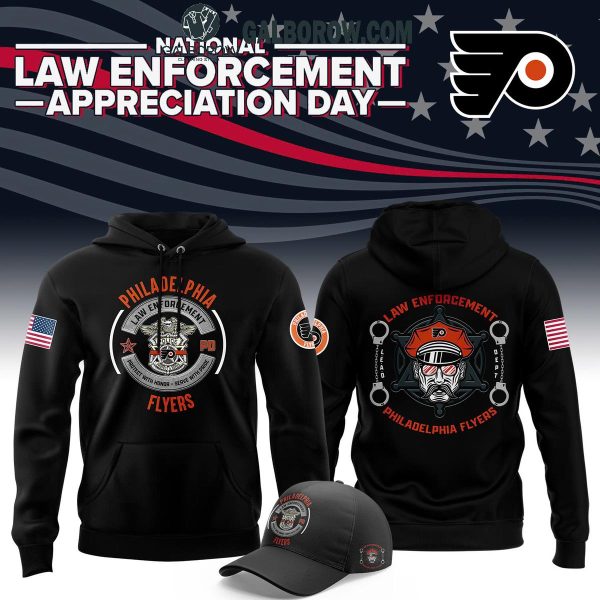 Philadelphia Flyers National Law Enforcement Appreciation Day Hoodie T-Shirt