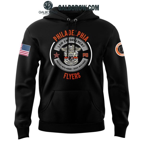 Philadelphia Flyers National Law Enforcement Appreciation Day Hoodie T-Shirt