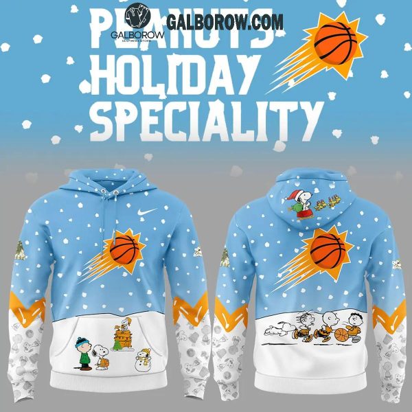 Phoenix Suns Peanuts Snoopy Christmas Days NBA 2024 Hoodie T-Shirt