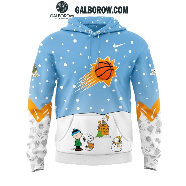 Phoenix Suns Peanuts Snoopy Christmas Days NBA 2024 Hoodie T-Shirt