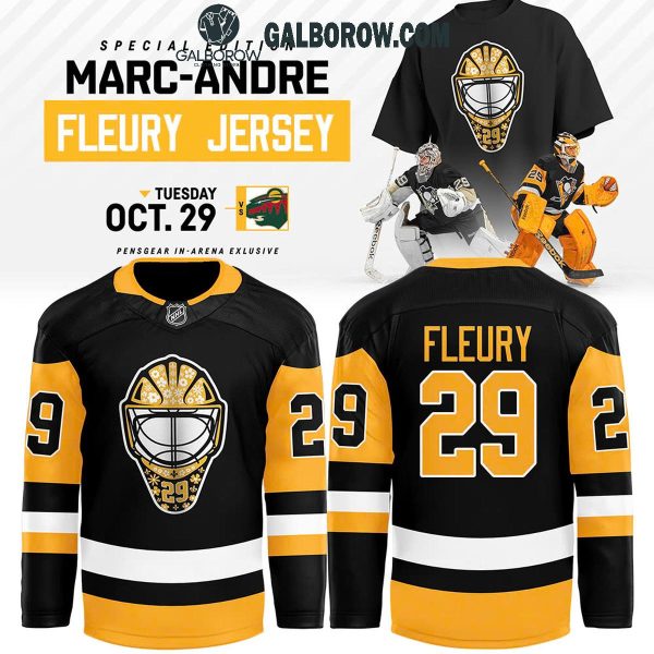 Pittsburgh Penguins 2024 Marc Ander Fleury Welcome Hockey Jersey