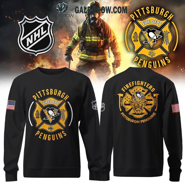 Pittsburgh Penguins Firefighter 2024 Appreciation Hoodie T-Shirt