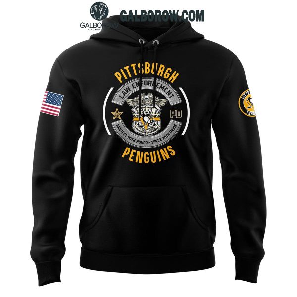 Pittsburgh Penguins National Law Enforcement Appreciation Day Hoodie T-Shirt