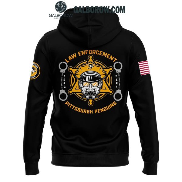 Pittsburgh Penguins National Law Enforcement Appreciation Day Hoodie T-Shirt