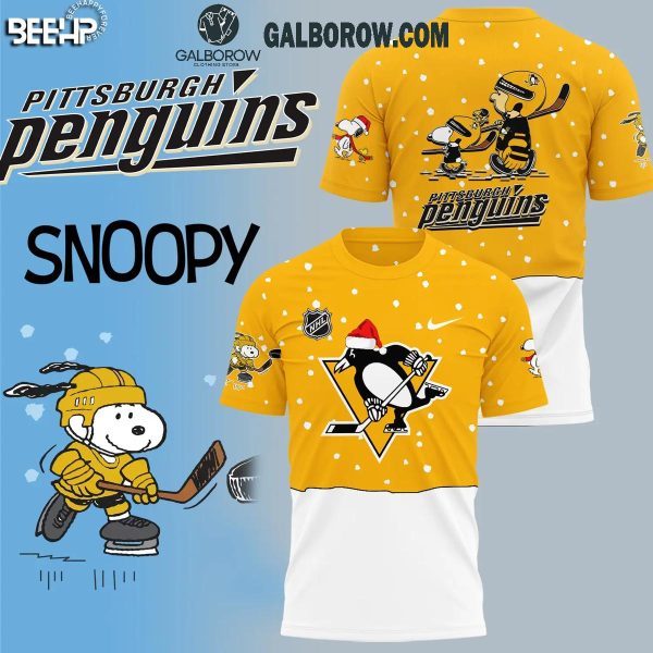 Pittsburgh Penguins Snoopy Sunlight NHL Penguins Cool Hoodie T-Shirt