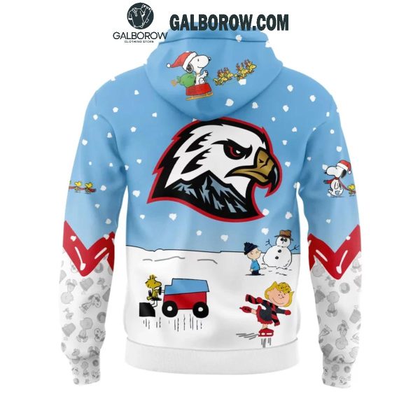 Portland Winterhawks Peanuts Season Snoopy Hockey Hoodie T-Shirt