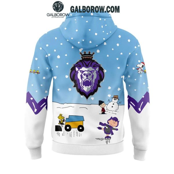 Reading Royals 2024 Winter Snoopy Holidays Peanuts Hoodie T-Shirt