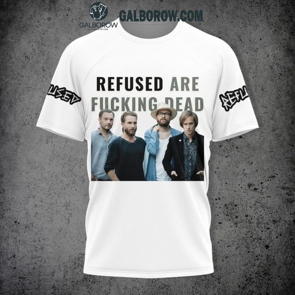 Refused Are Fucking Dead Tour 2025 The Schedule Hoodie T-Shirt