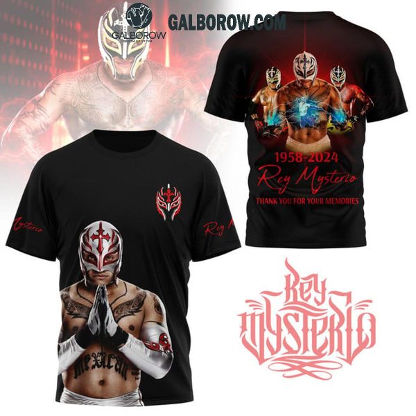 Rey Mysterio 1958-2024 Thank You For The Memories Hoodie T-Shirt